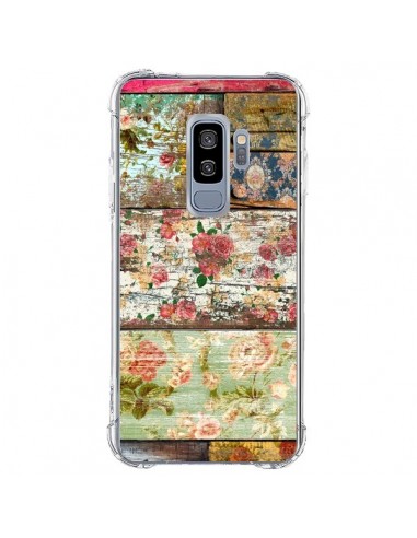 Coque Samsung S9 Plus Lady Rococo Bois Fleur - Maximilian San