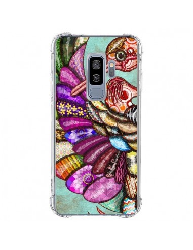 Coque Samsung S9 Plus Paon Multicolore Eco Bird - Maximilian San