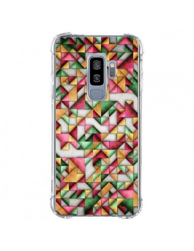 Coque Samsung S9 Plus Azteque Triangle Geometric World - Maximilian San