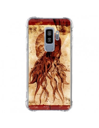 Coque Samsung S9 Plus Octopu Skull Poulpe Tête de Mort - Maximilian San
