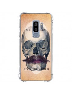 Coque Samsung S9 Plus Rock Skull Tête de Mort -...