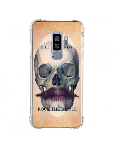 Coque Samsung S9 Plus Rock Skull Tête de Mort - Maximilian San