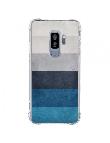 Coque Samsung S9 Plus Bandes Horizontales Greece Hues - Maximilian San