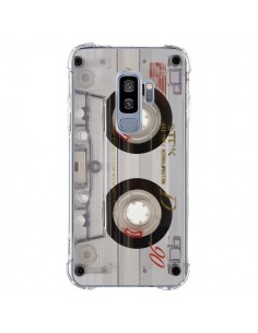 Coque Samsung S9 Plus Cassette Transparente K7 -...