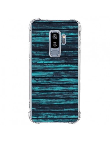 Coque Samsung S9 Plus Blue Moon Wood Bois - Maximilian San