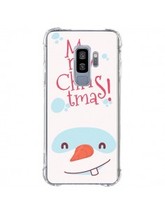 Coque Samsung S9 Plus Bonhomme de Neige Merry Christmas...