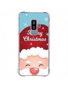 Coque Samsung S9 Plus Bonnet du Père Noël Merry Christmas...