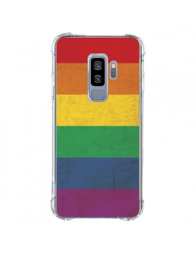 Coque Samsung S9 Plus Drapeau Arc En Ciel Gay - Nico