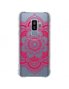 Coque Samsung S9 Plus Mandala Rose Fushia Azteque...