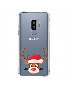 Coque Samsung S9 Plus Renne de Noël transparente - Nico