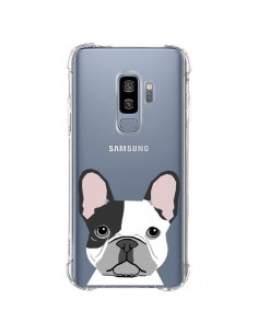 Coque Samsung S9 Plus Bulldog Français Chien Transparente...