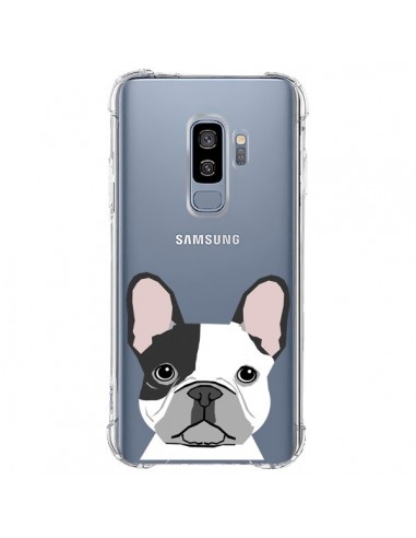 Coque Samsung S9 Plus Bulldog Français Chien Transparente - Pet Friendly