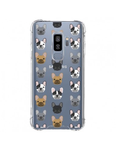 Coque Samsung S9 Plus Chiens Bulldog Français Transparente - Pet Friendly