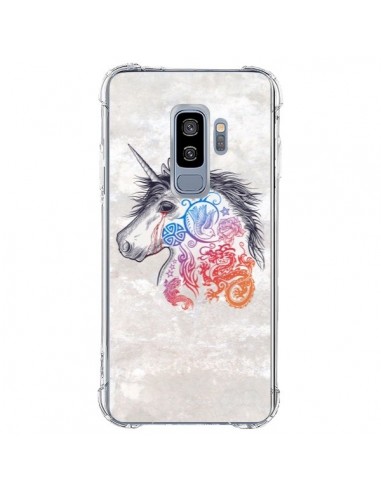 Coque Samsung S9 Plus Licorne Muticolore - Rachel Caldwell