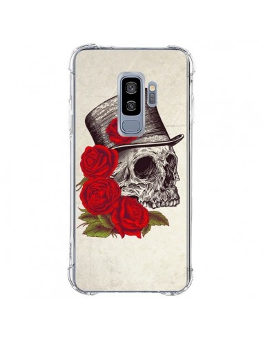 Coque Samsung S9 Plus Gentleman Crane Tête de Mort - Rachel Caldwell