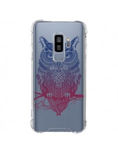 Coque Samsung S9 Plus Hibou Chouette Owl Transparente -...