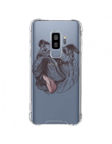 Coque Samsung S9 Plus Chien Bulldog Dog Transparente - Rachel Caldwell