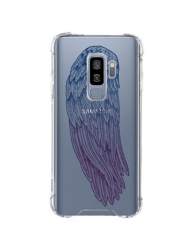 Coque Samsung S9 Plus Ailes d'Ange Angel Wings Transparente - Rachel Caldwell