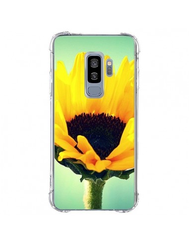 Coque Samsung S9 Plus Tournesol Zoom Fleur - R Delean