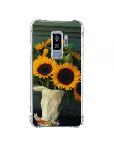 Coque Samsung S9 Plus Tournesol Bouquet Fleur - R Delean