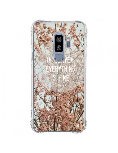 Coque Samsung S9 Plus In heaven everything is fine paradis fleur - R Delean