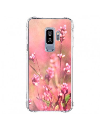 Coque Samsung S9 Plus Fleurs Bourgeons Roses - R Delean