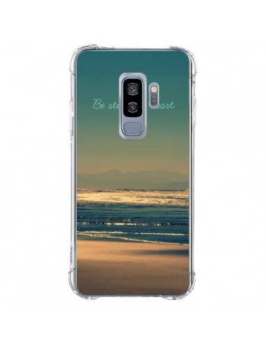 Coque Samsung S9 Plus Be still my heart Mer Sable Beach Ocean - R Delean