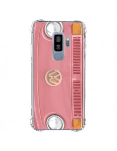 Coque Samsung S9 Plus Groovy Van Hippie VW Rose - R Delean