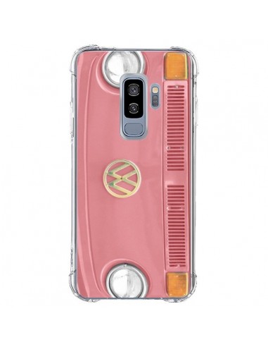 Coque Samsung S9 Plus Groovy Van Hippie VW Rose - R Delean