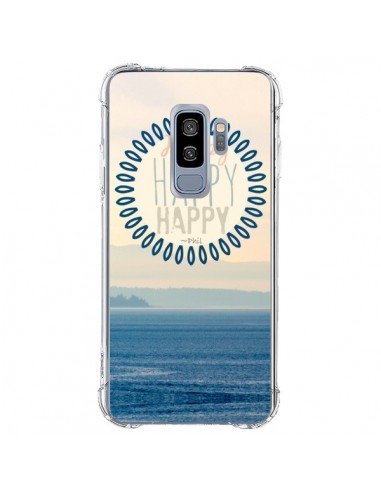 Coque Samsung S9 Plus Happy Day Mer Ocean Sable Plage Paysage - R Delean