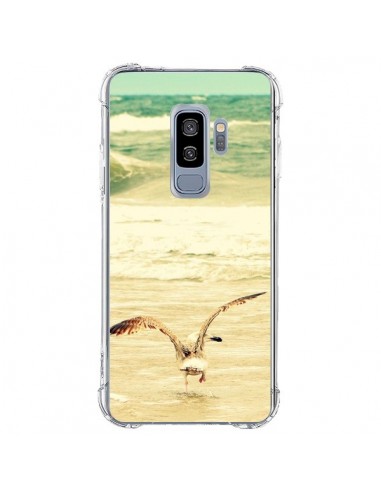 Coque Samsung S9 Plus Mouette Mer Ocean Sable Plage Paysage - R Delean