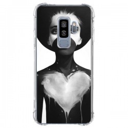 Coque Samsung S9 Plus Fille Coeur Hold On - Ruben Ireland