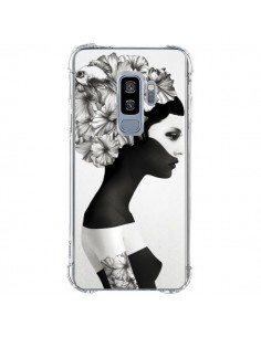 Coque Samsung S9 Plus Marianna Fille Fleurs - Ruben...