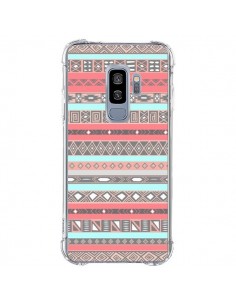 Coque Samsung S9 Plus Azteque Aztec Rose Pastel - Rex Lambo