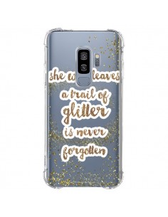 Coque Samsung S9 Plus Style Pailleté Transparente -...