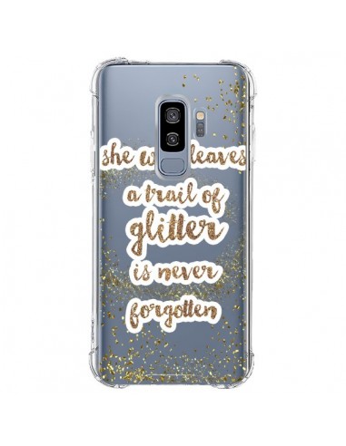 Coque Samsung S9 Plus Style Pailleté Transparente - Sylvia Cook