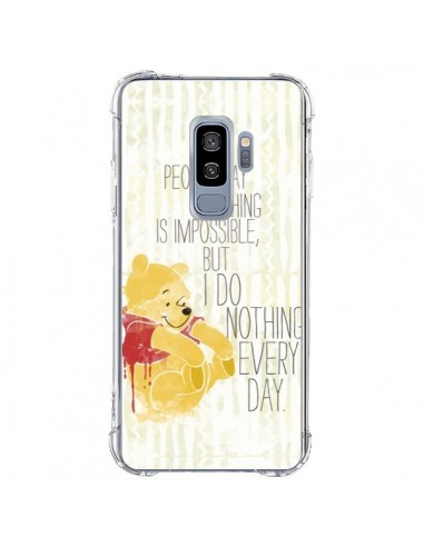 Coque Samsung S9 Plus Winnie I do nothing every day - Sara Eshak