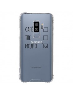 Coque Samsung S9 Plus Café, Thé et Mojito Transparente -...