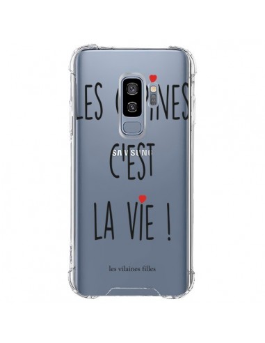 Coque Samsung S9 Plus Les copines, c'est la vie Transparente - Les Vilaines Filles