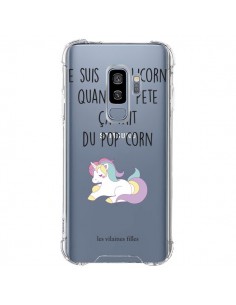 Coque Samsung S9 Plus Je suis une licorne, quand je pète...