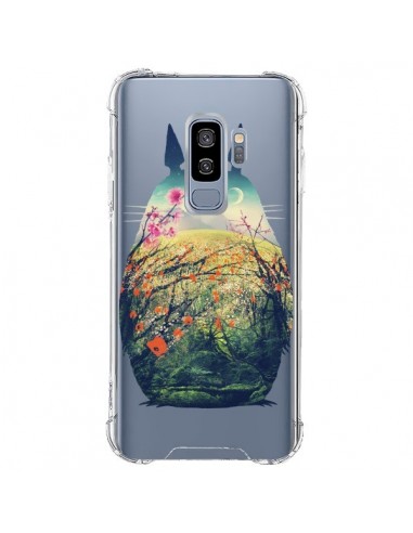 Coque Samsung S9 Plus Totoro Manga Comics Transparente - Victor Vercesi