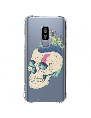 Coque Samsung S9 Plus Tête de Mort Crane Punk Transparente - Victor Vercesi