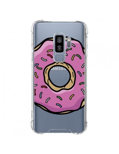 Coque Samsung S9 Plus Donuts Rose Transparente - Yohan B.