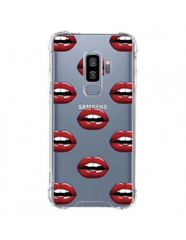 Coque Samsung S9 Plus Lèvres Rouges Lips Transparente - Yohan B.