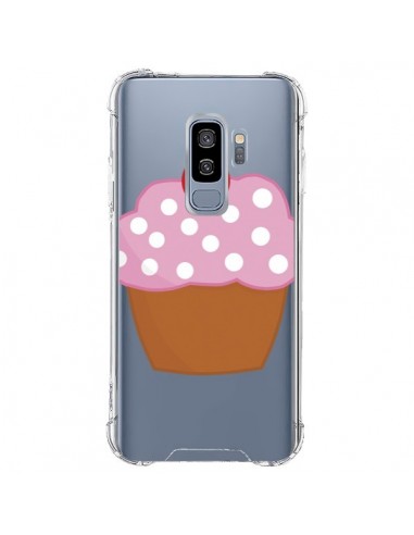 Coque Samsung S9 Plus Cupcake Cerise Transparente - Yohan B.