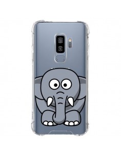 Coque Samsung S9 Plus Elephant Animal Transparente -...