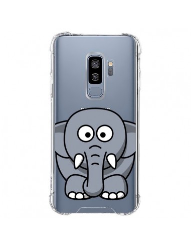 Coque Samsung S9 Plus Elephant Animal Transparente - Yohan B.