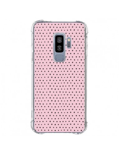 Coque Samsung S9 Plus Artsy Dots Pink - Ninola Design
