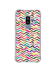 Coque Samsung S9 Plus Chevron Stripes Multicolored -...