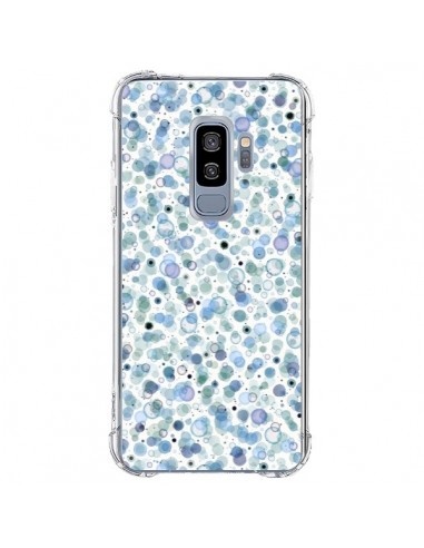 Coque Samsung S9 Plus Cosmic Bubbles Blue - Ninola Design